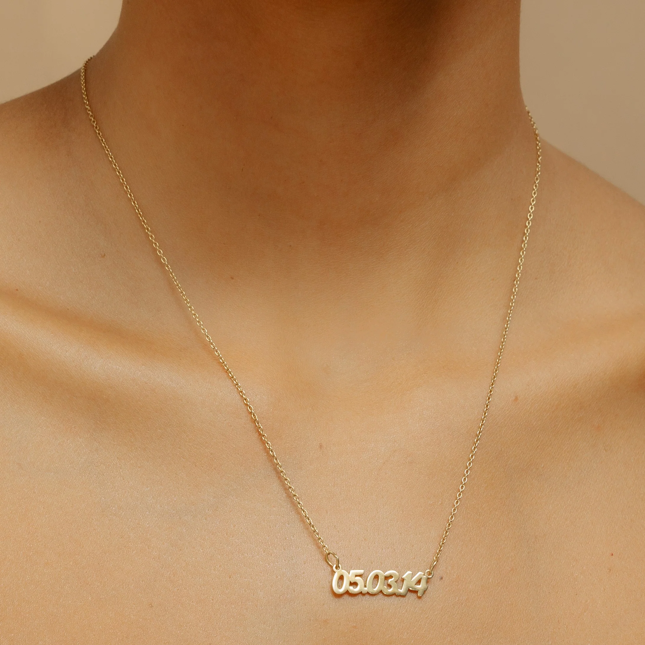 Special Memory Date Necklace - Image 3