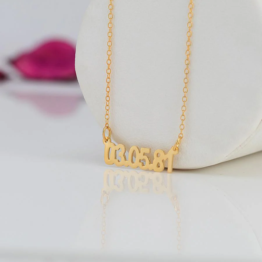Special Memory Date Necklace - Image 6