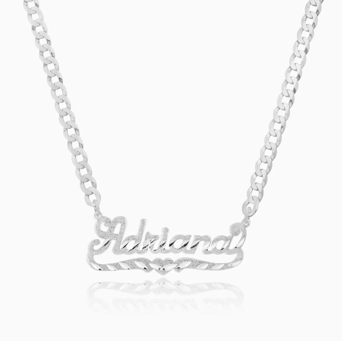Diamond Cut Name Necklace - Image 5