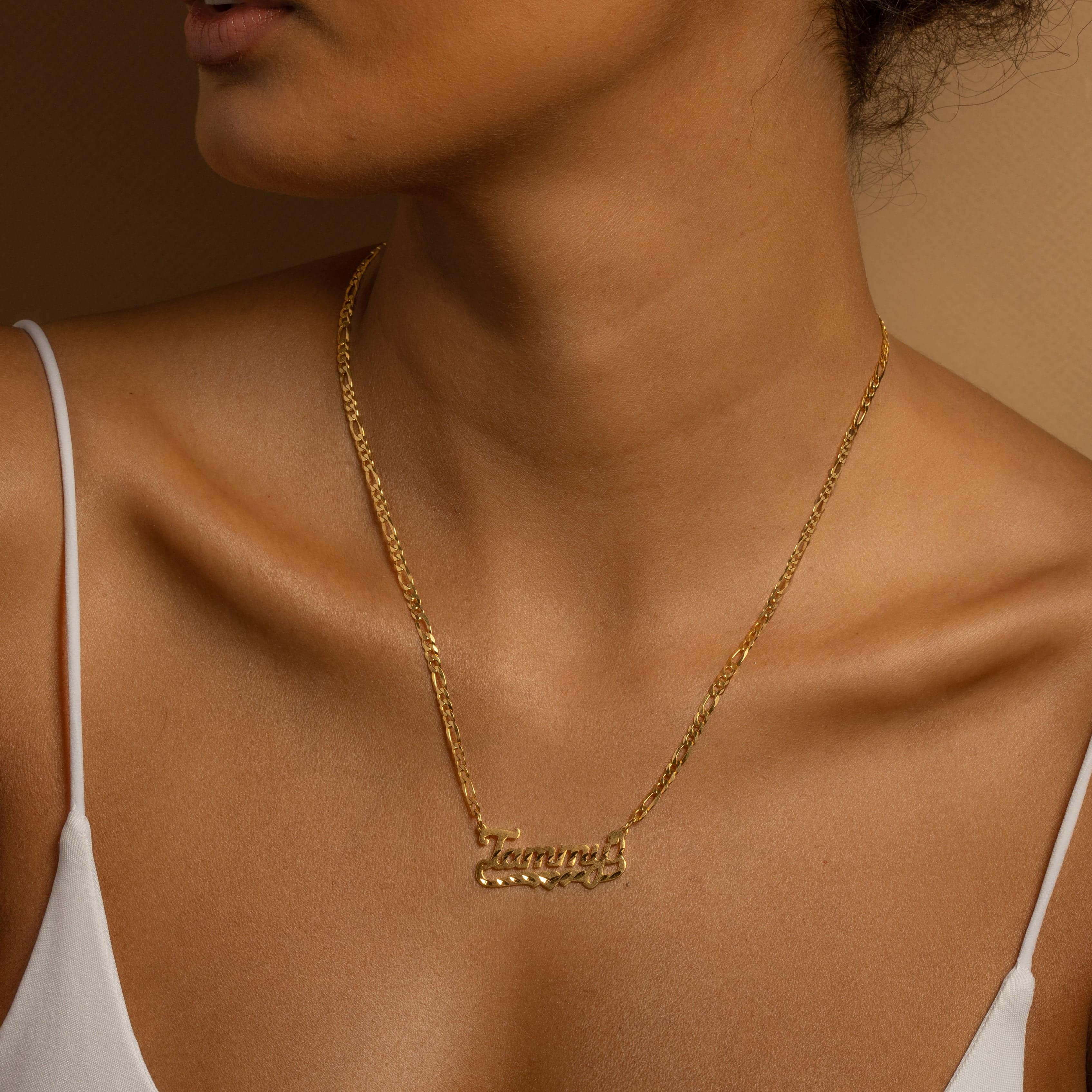 Diamond Cut Name Necklace - Image 6
