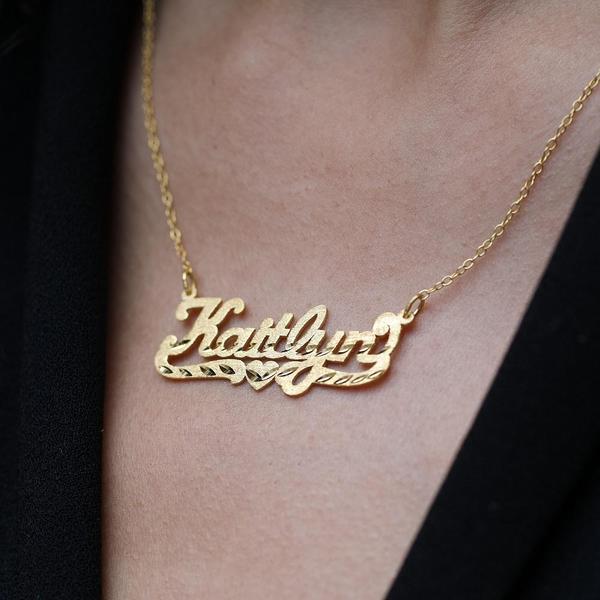 Diamond Cut Name Necklace - Image 9