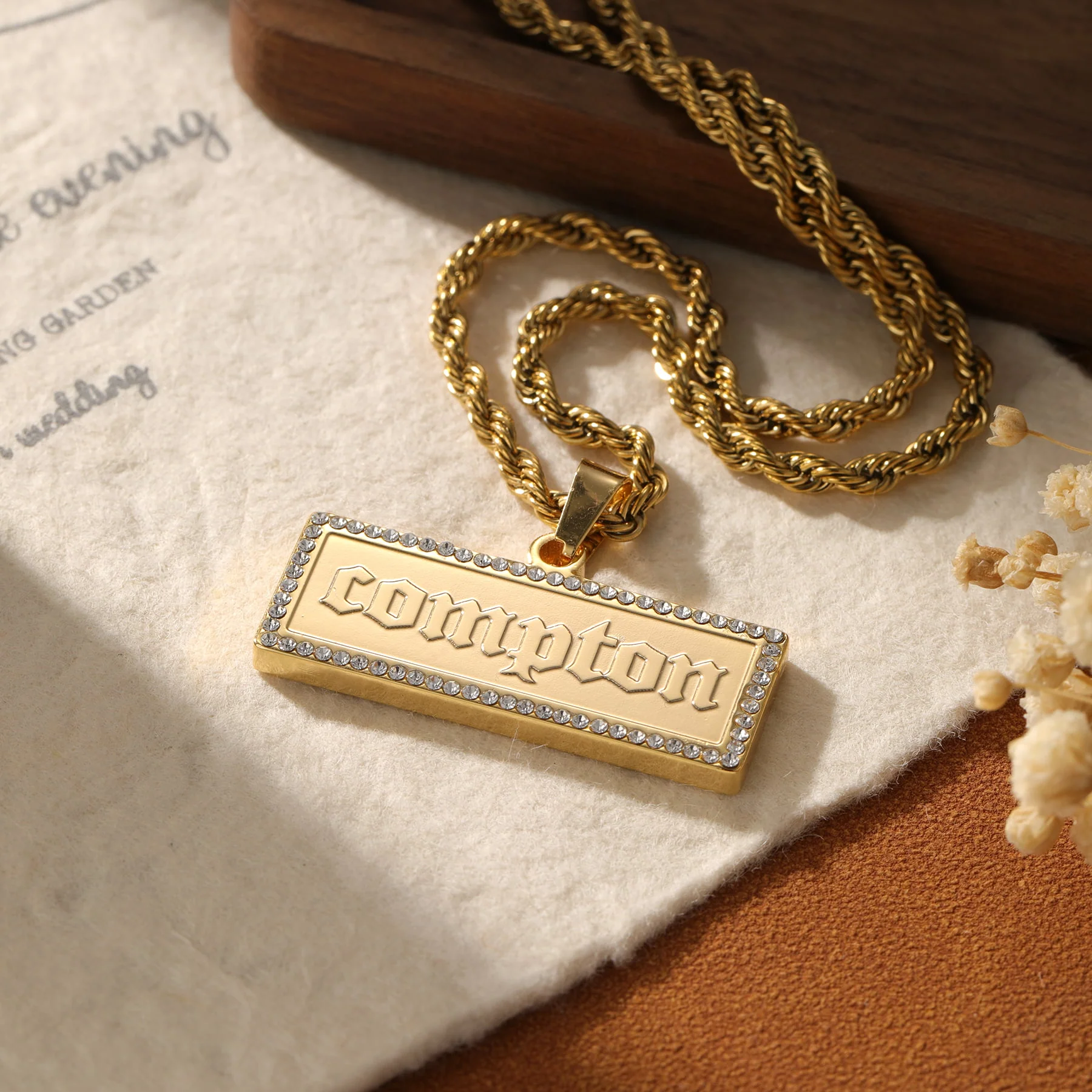 Iced Legacy Name Pendant - Image 5