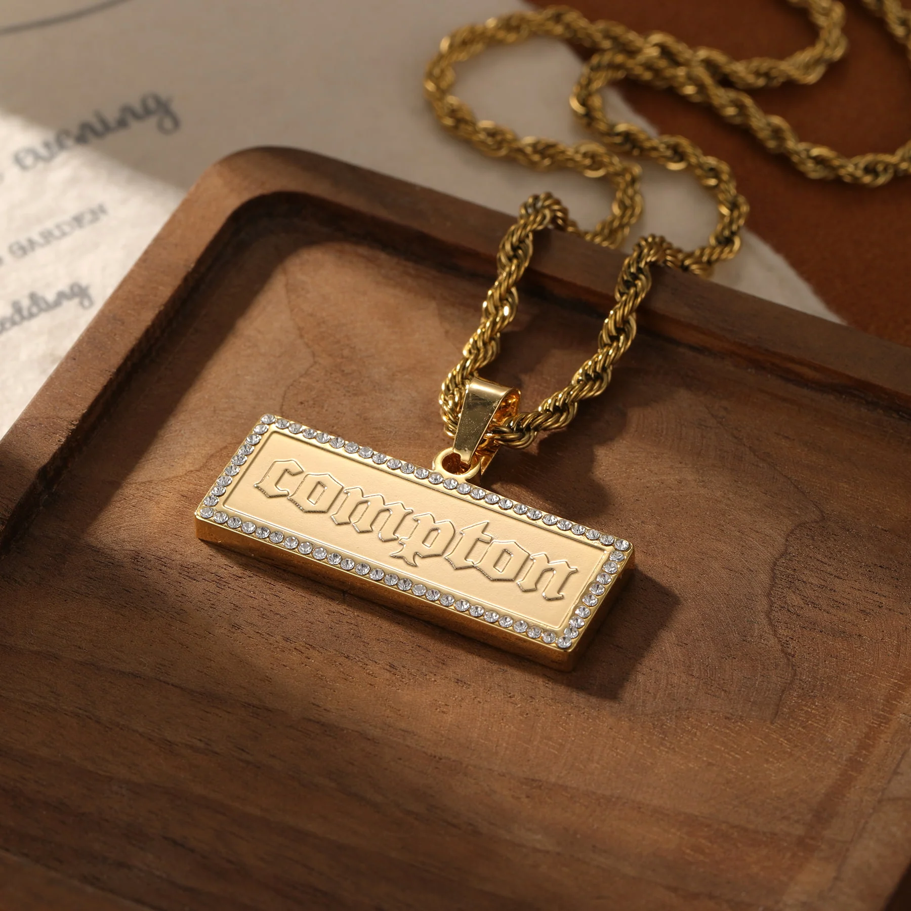 Iced Legacy Name Pendant - Image 6