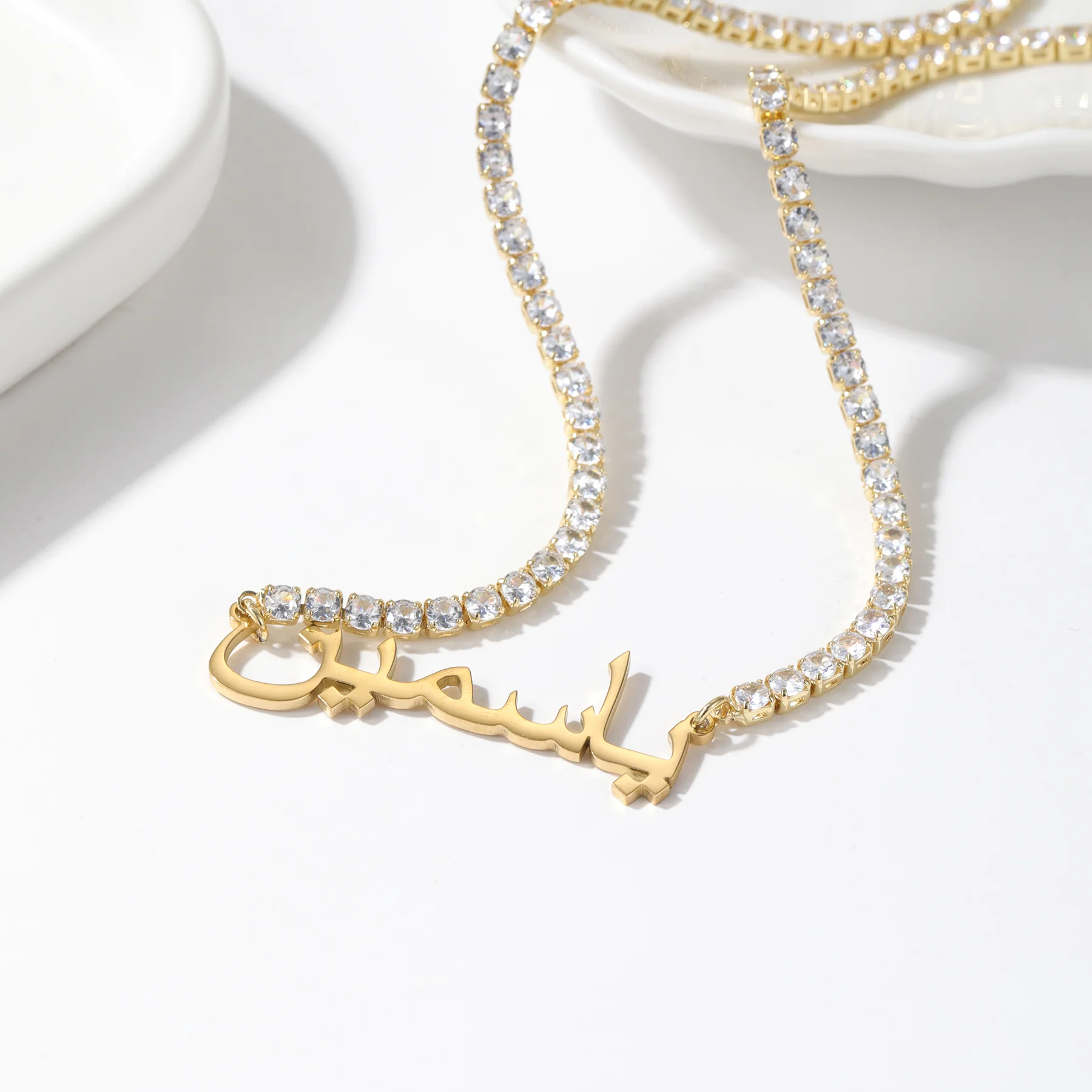 Luxe Arabic Tennis Chain - Image 7