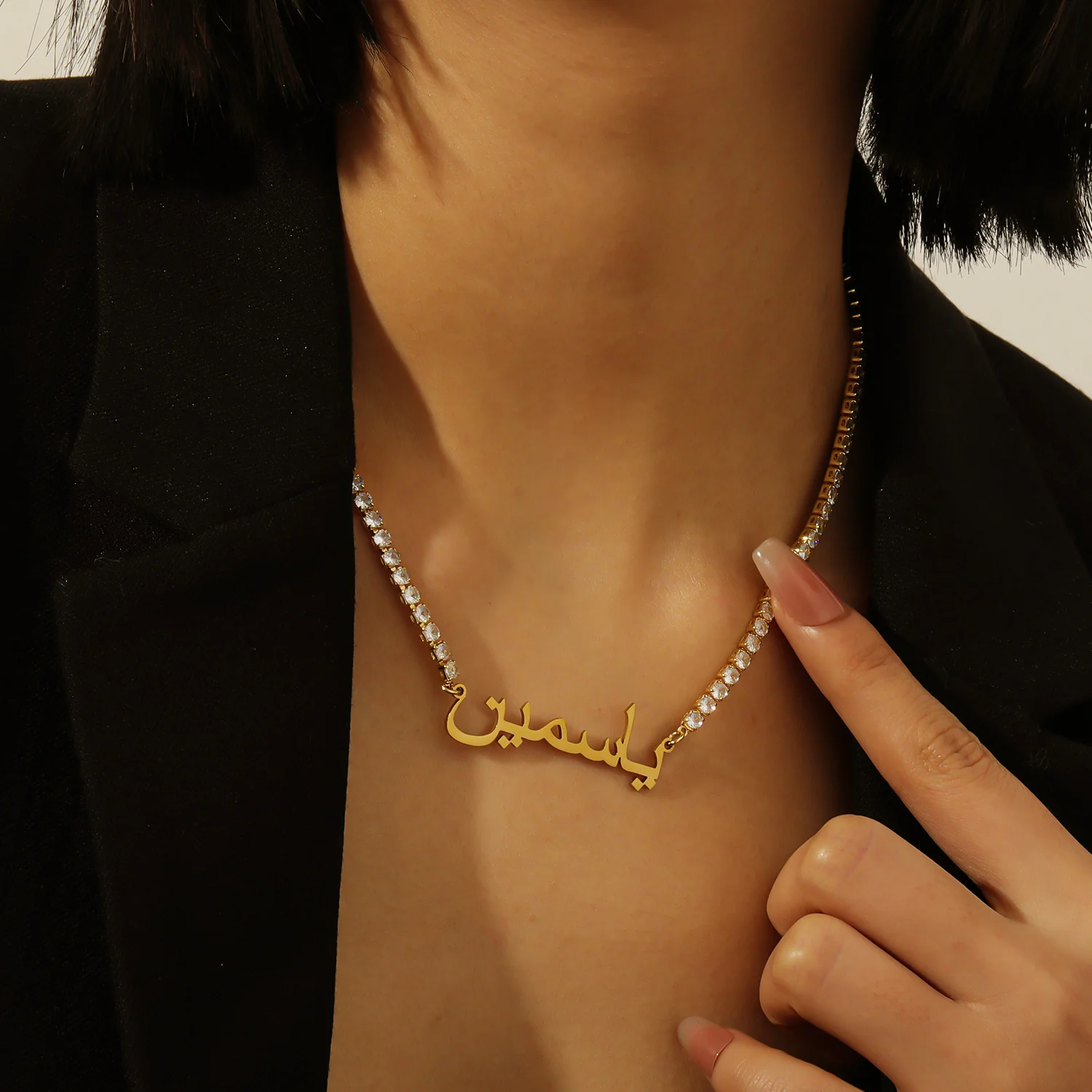 Luxe Arabic Tennis Chain - Image 8
