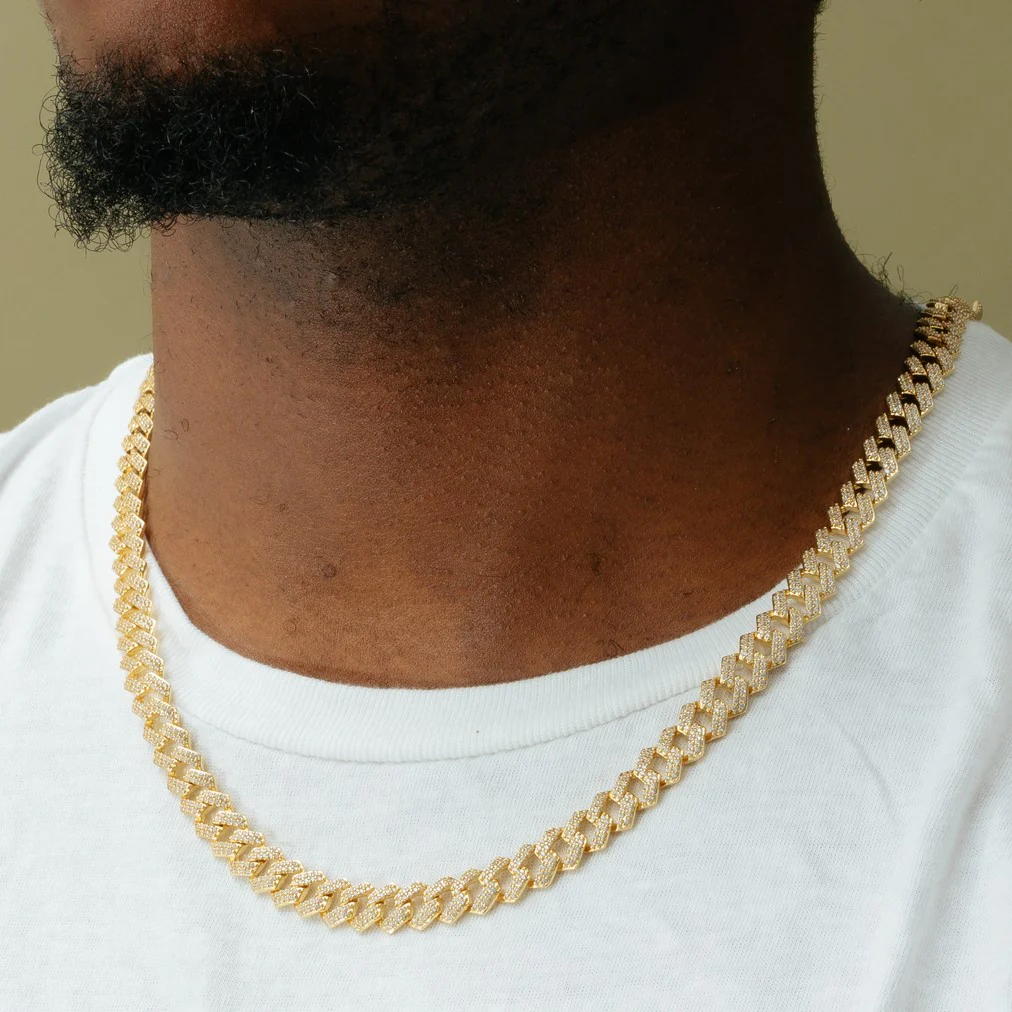 Men's Iced Prong Cuban Chain - Image 3