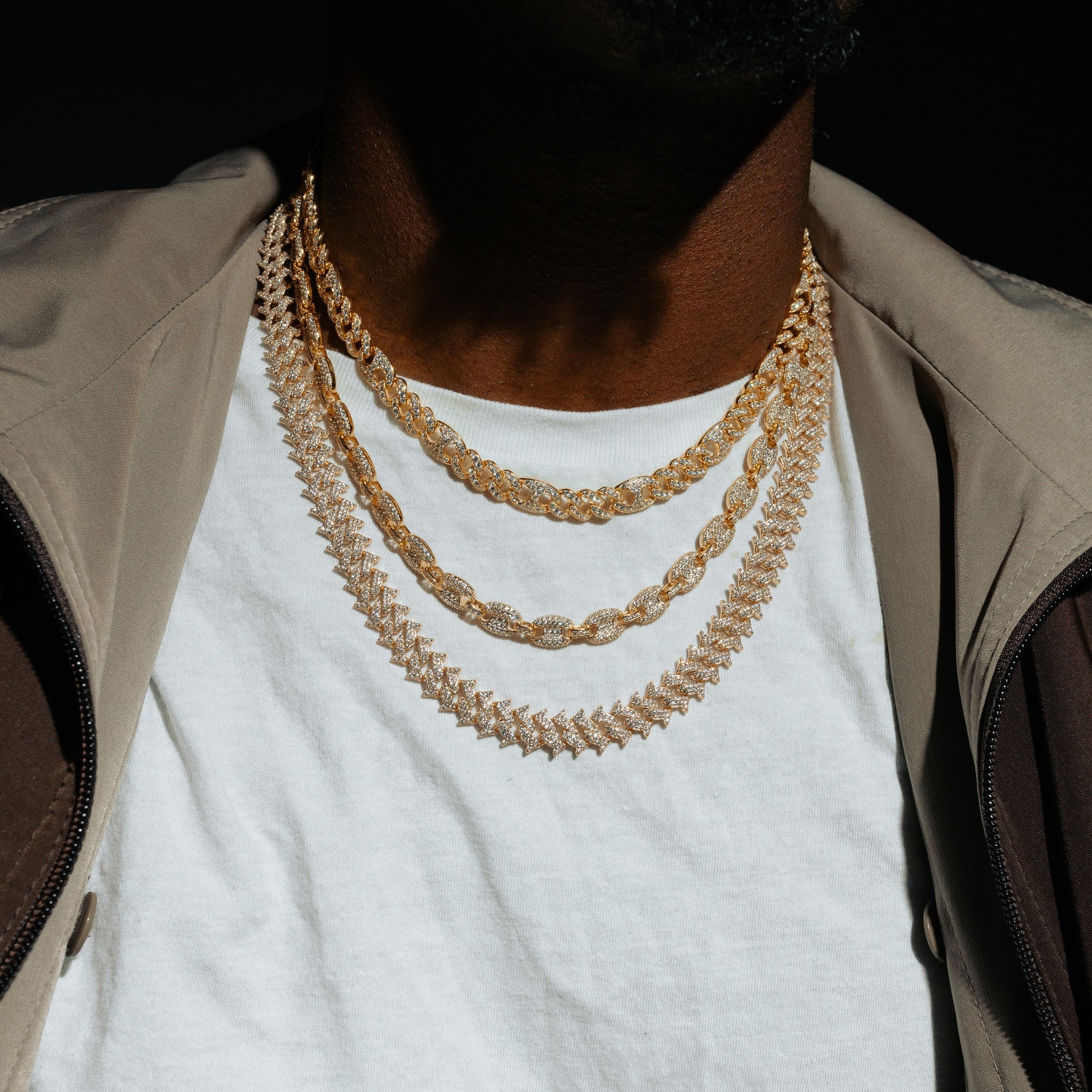 Men's Iced Spiked Cuban Chain - Image 5