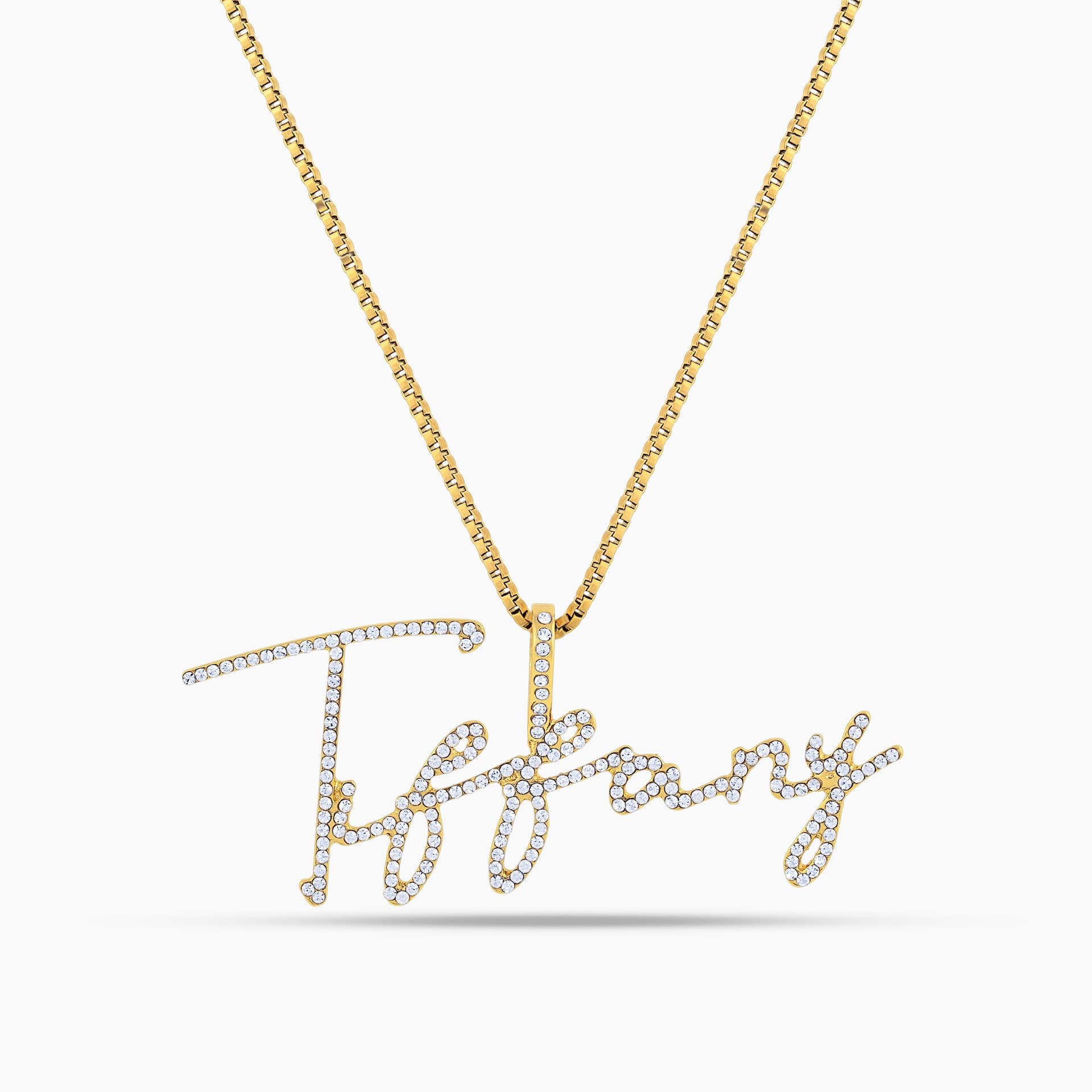 Radiance Script Name Necklace - Image 3