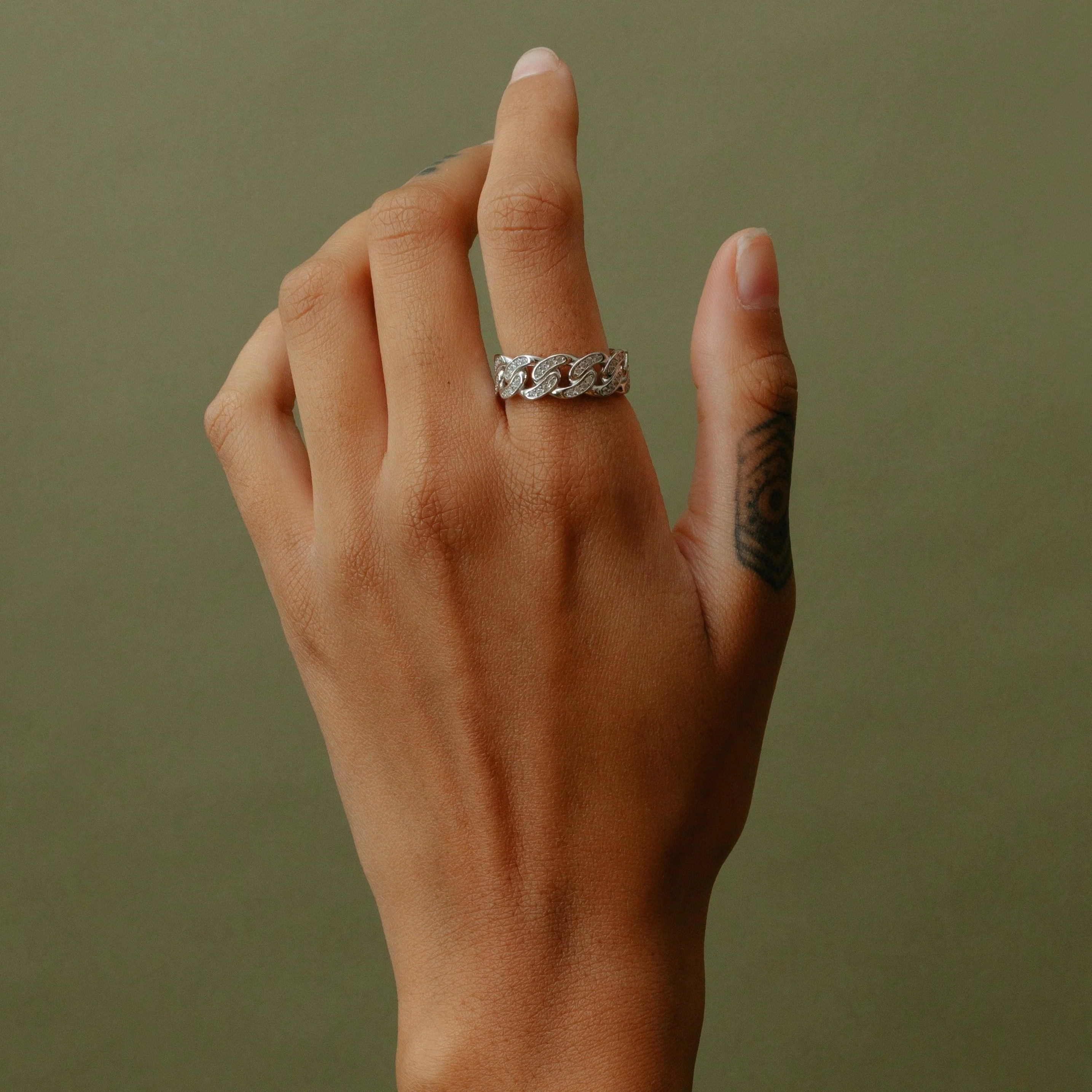 The Iced Cuban Link Ring - Image 5
