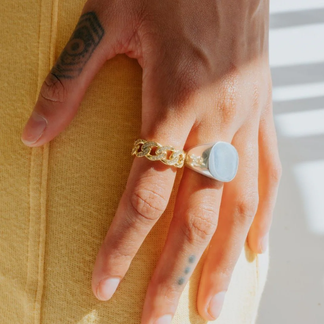 The Iced Cuban Link Ring - Image 7