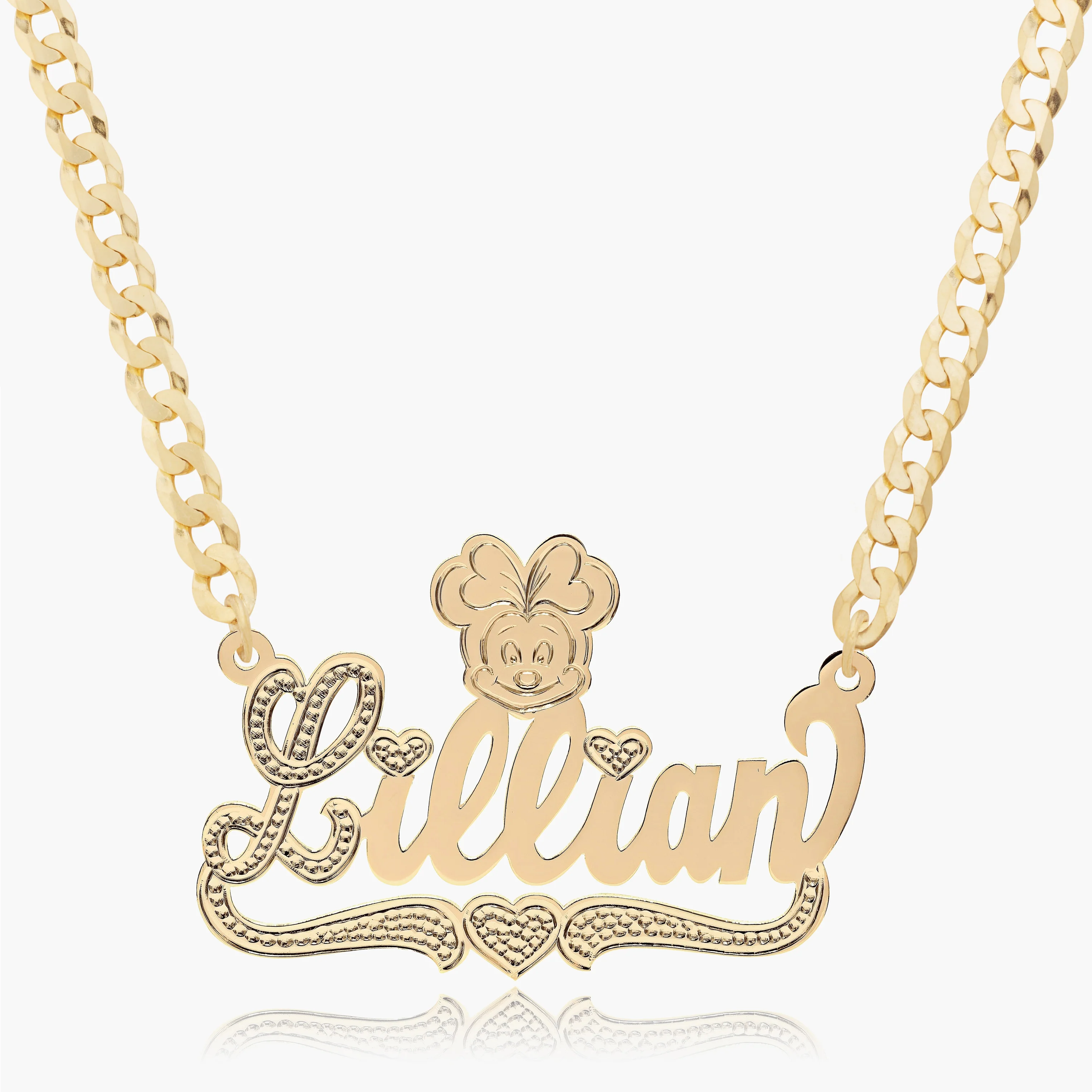 Kid's Cartoon Name Necklace - Image 6