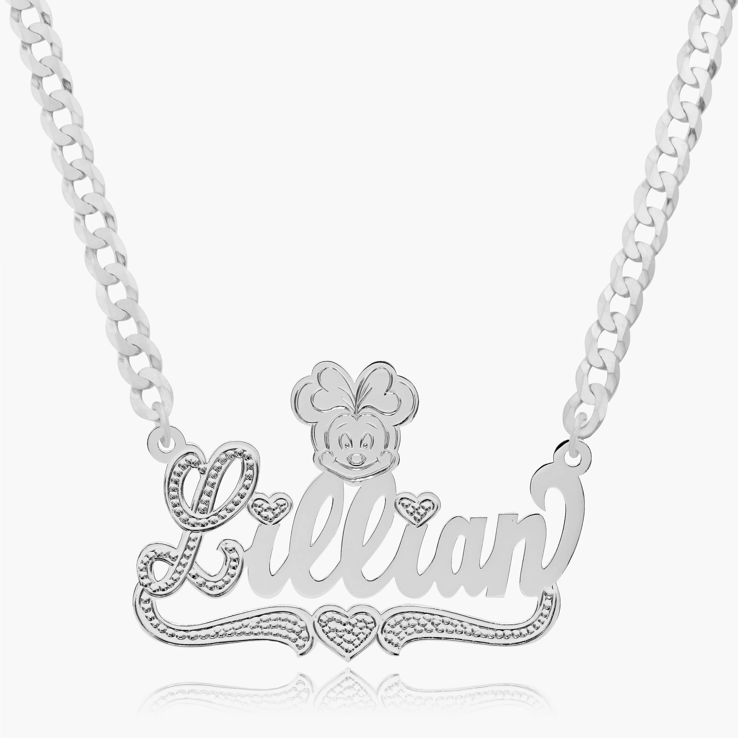 Kid's Cartoon Name Necklace - Image 7
