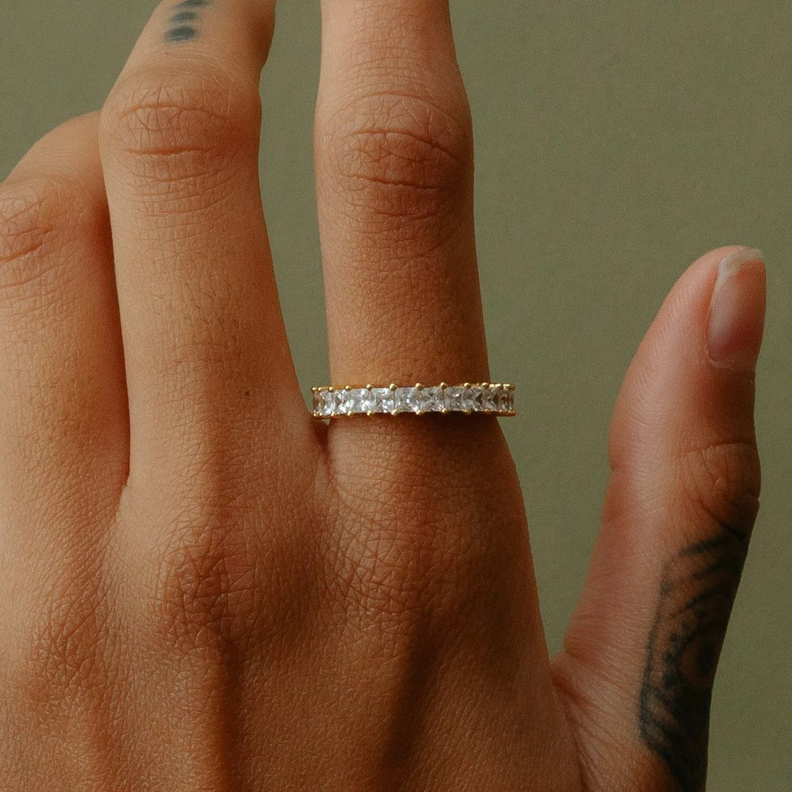 The Princess Cut Eternity Band - Image 3