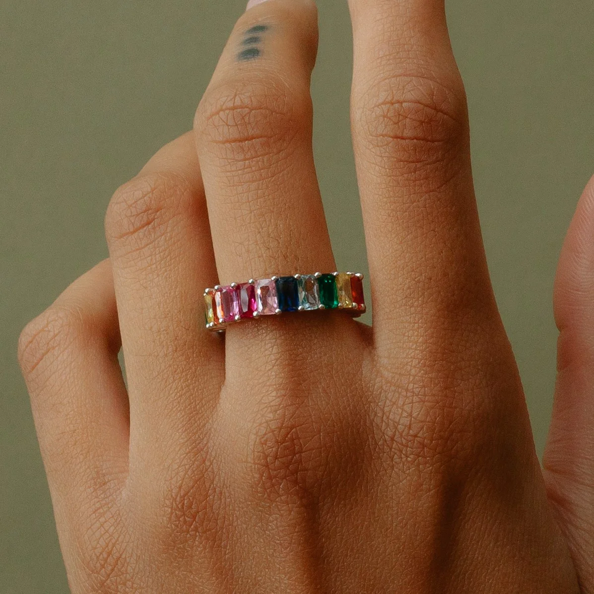 The Rainbow Eternity Ring - Image 3