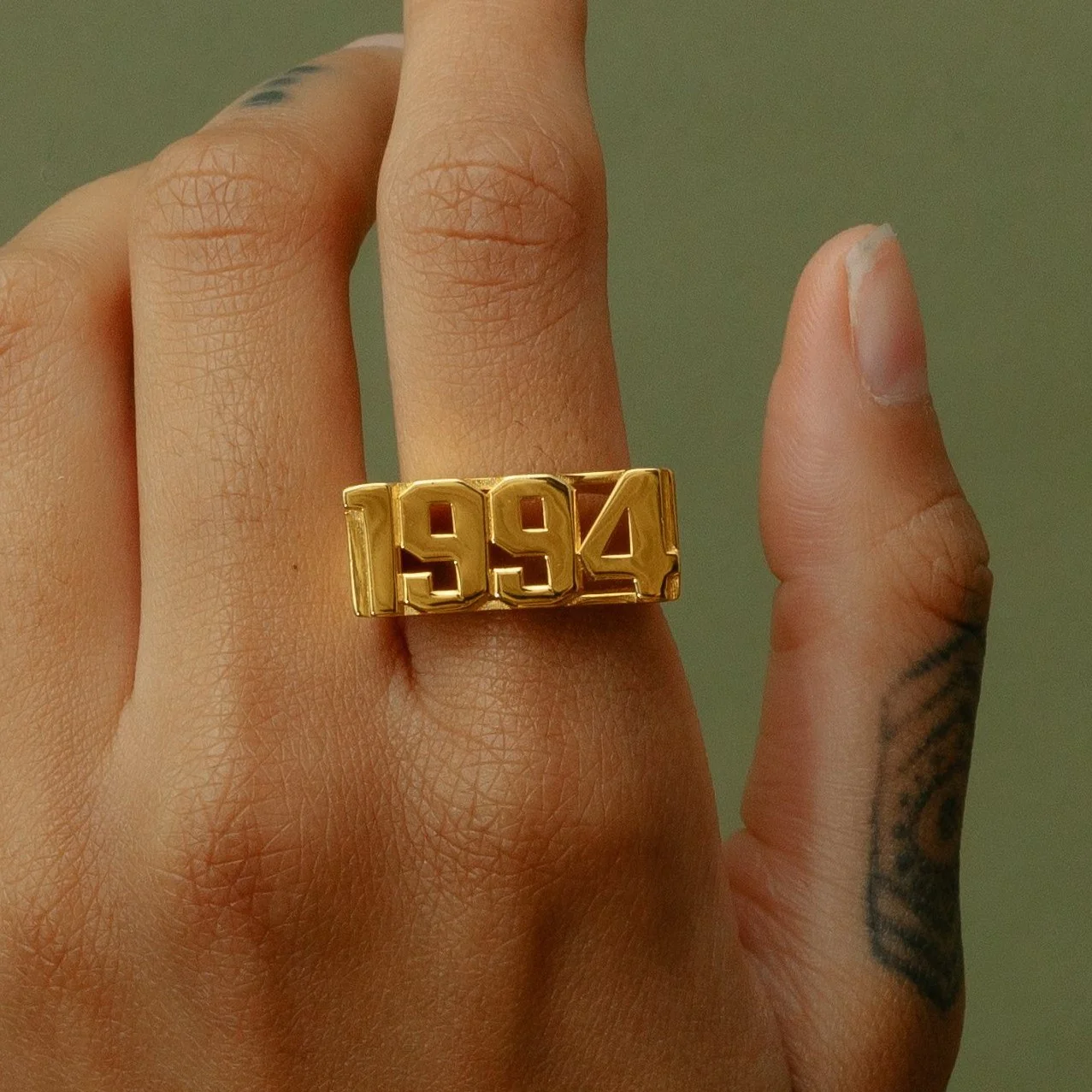Unisex Block Ring - Image 3