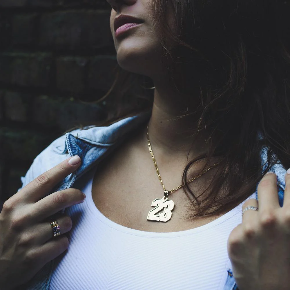 Varsity Number Necklace - Image 6